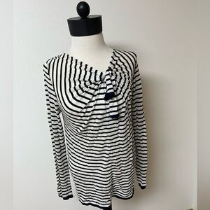 Field Flower Striped Sweater women’s size M